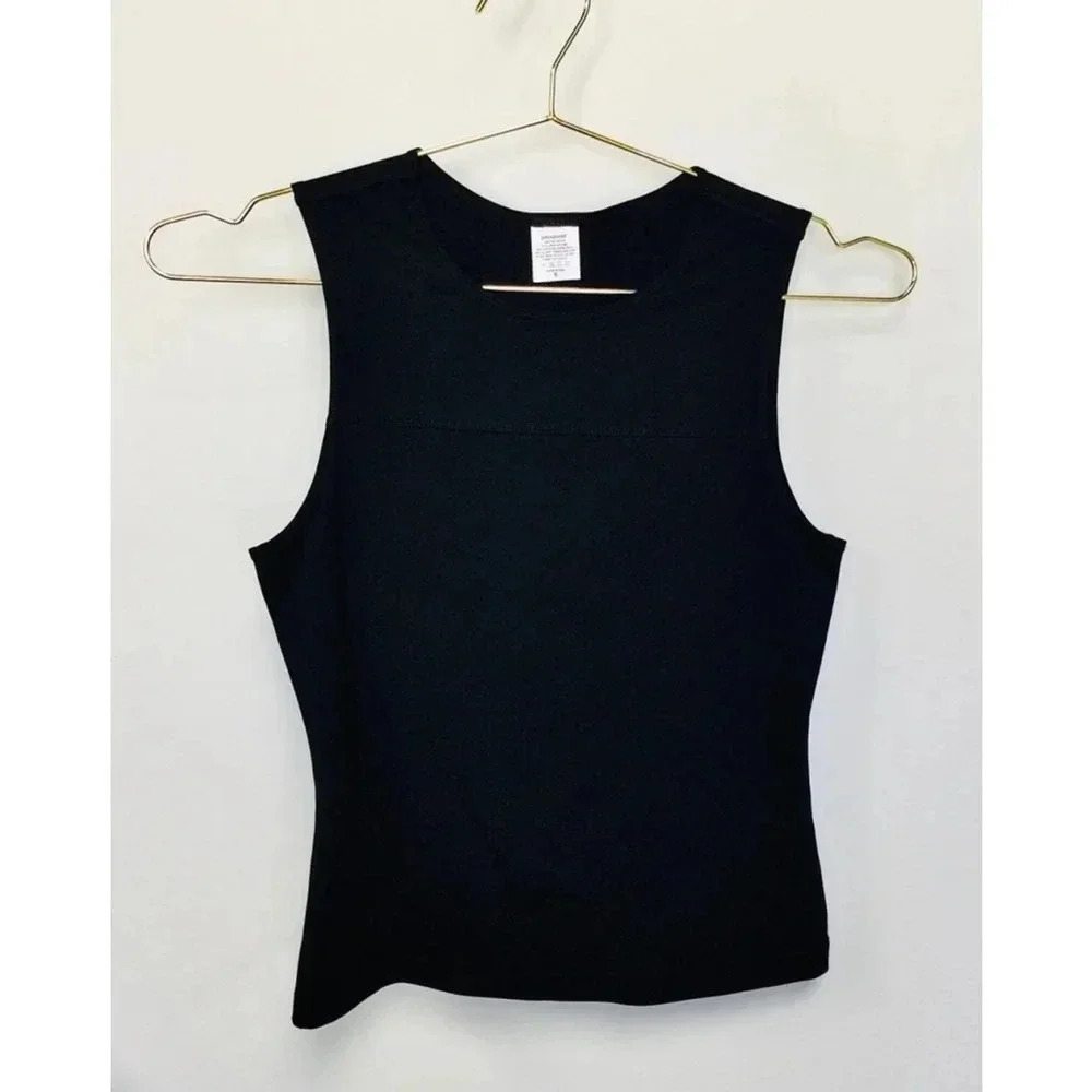 Women's Patagonia‎ Tank Top, S, Black short sleeve